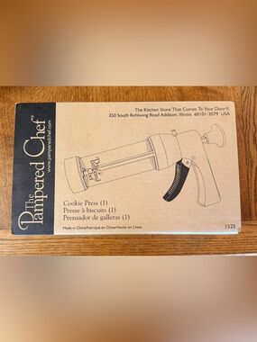 PAMPERED CHEF Cookie Press #1525